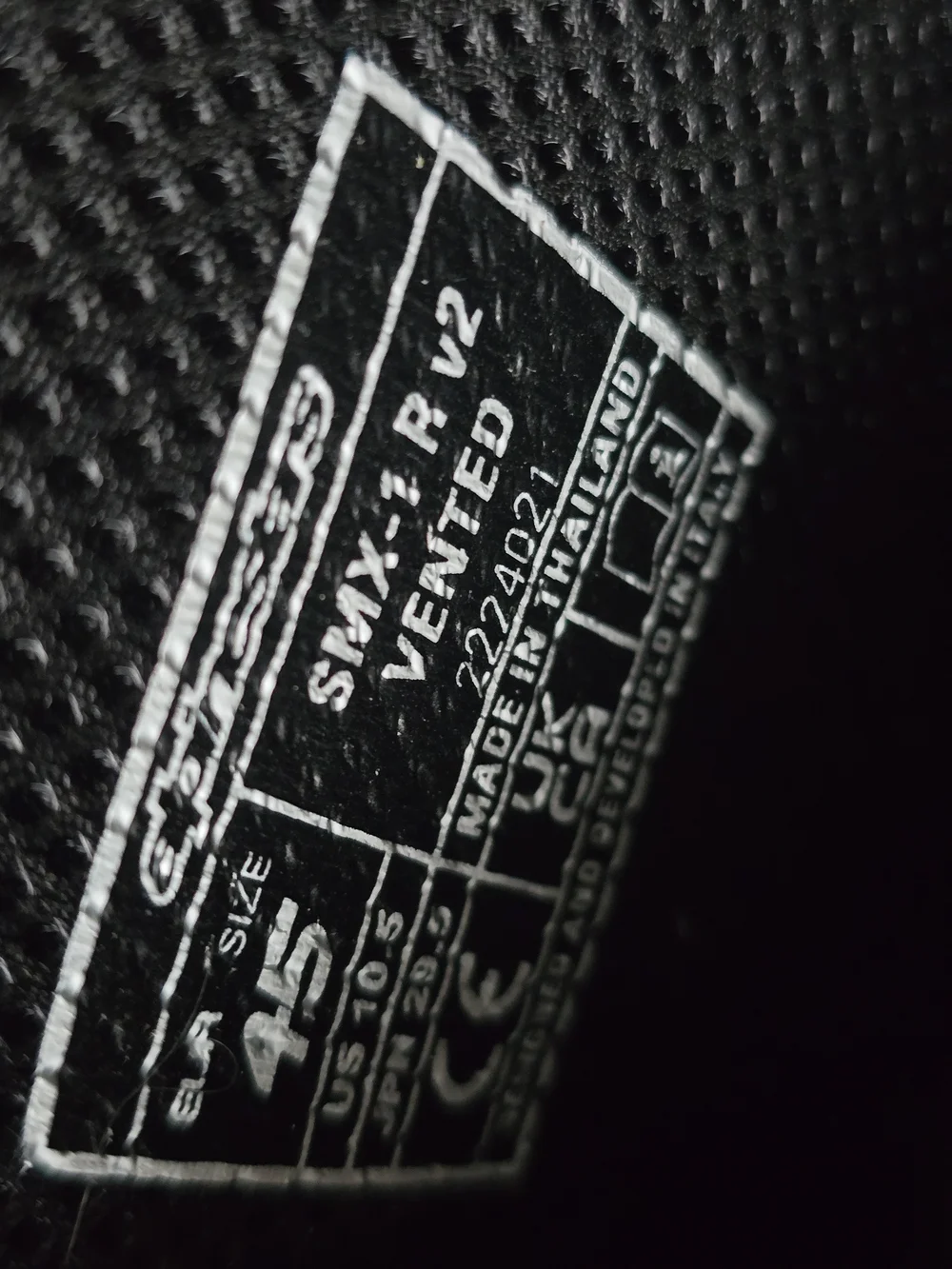 Alpinestars smx vented